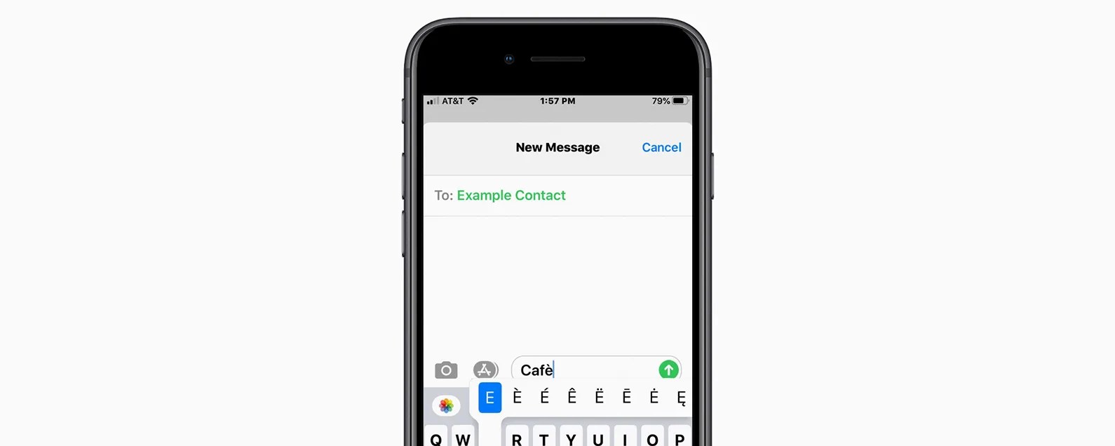 How to Type É & Other Accent Marks on the iPhone Keyboard