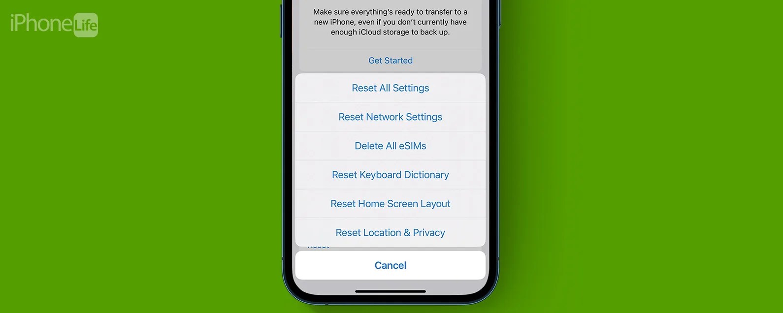 What Happens If I Reset My iPhone or iPad?