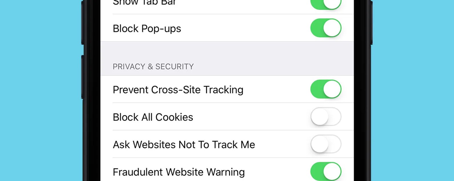 How to Stop Advertisers from Following You around the Web in Safari