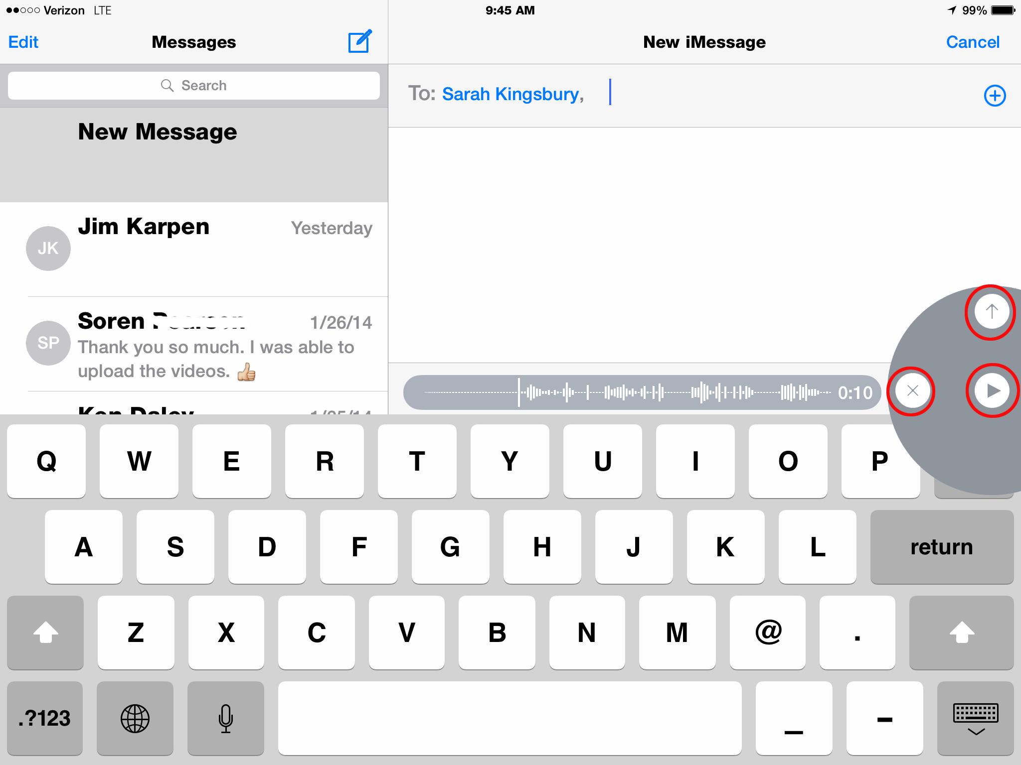 Tip of the Day Send Audio Messages in iOS 8