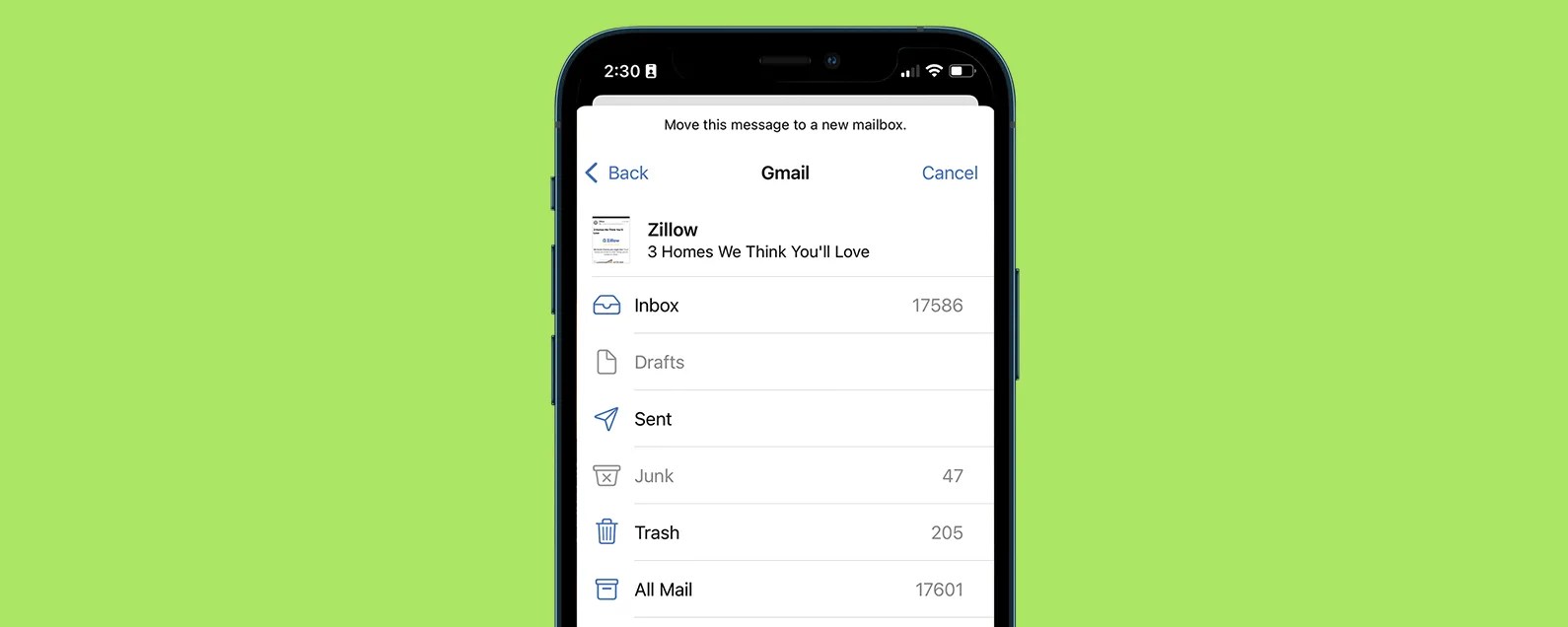 How to White List Senders in Mail App on iPhone