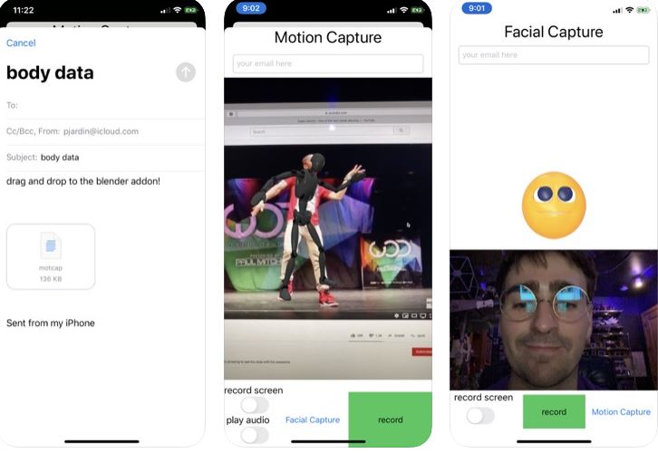 5 Facial Motion Capture iPhone Apps