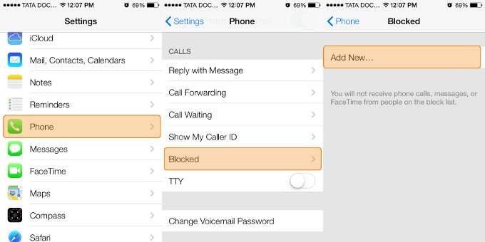 How to Block Text Messages From a Number on iPhone With iOS 7 IphonePedia