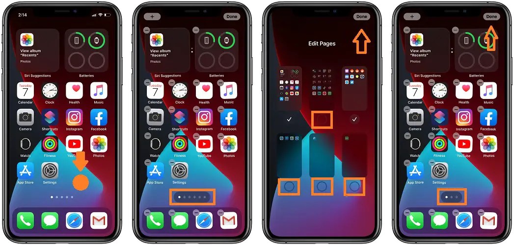 How To Hide iPhone Home Screen Pages In iOS 14