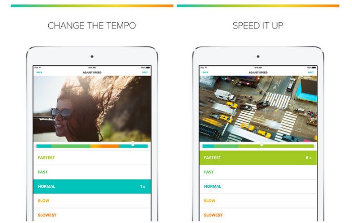 Tempo Video Editor an iOS video editing app for slowmotion and time