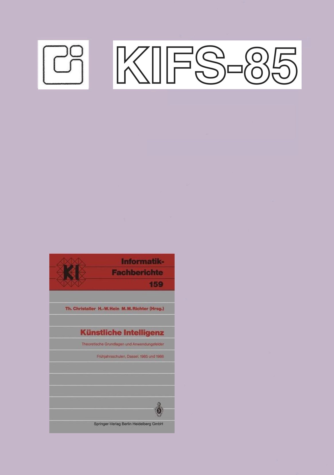 KIFS — Frühjahrsschule Künstliche Intelligenz