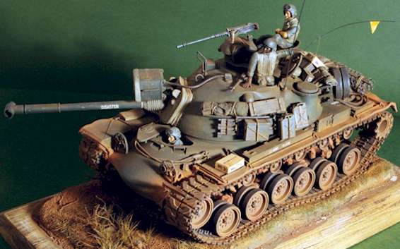 Vietnam War Armour, M48A3 Patton IPMS Stockholm