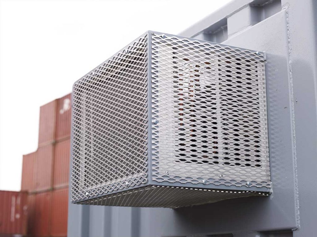 HVAC for Shipping Containers Ventilation & Heating Interport