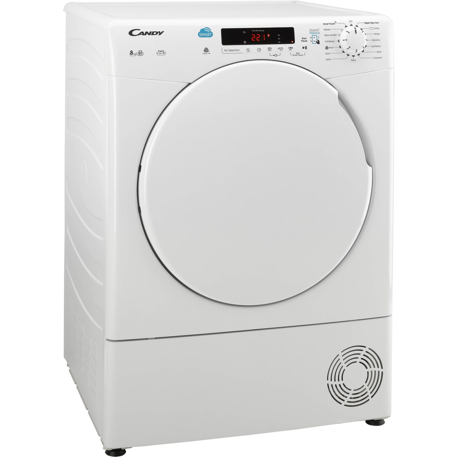 Candy Smart 8Kg Condenser Tumble Dryer White IPPY