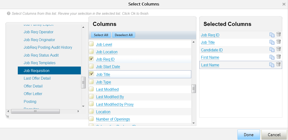 Standard & Ad Hoc Reporting in SuccessFactors Part 2 iProCon