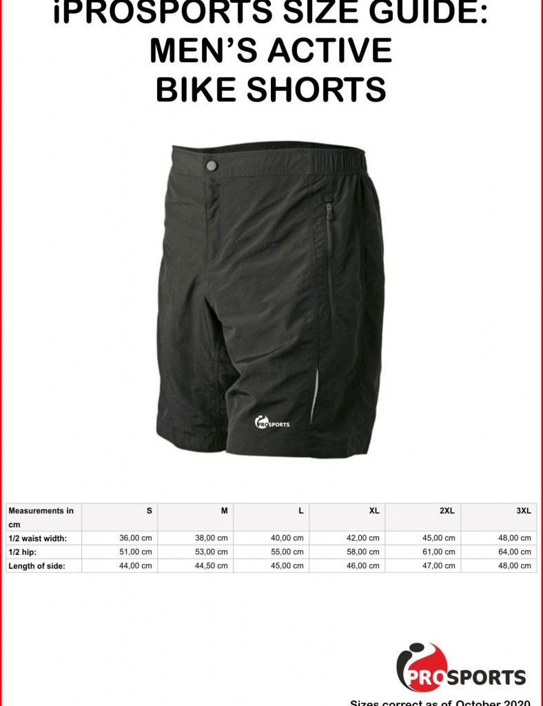 Men's Active Bike Shorts iPROSPORTS