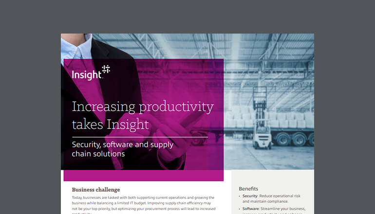 Security, Software and Supply Chain Solutions Insight