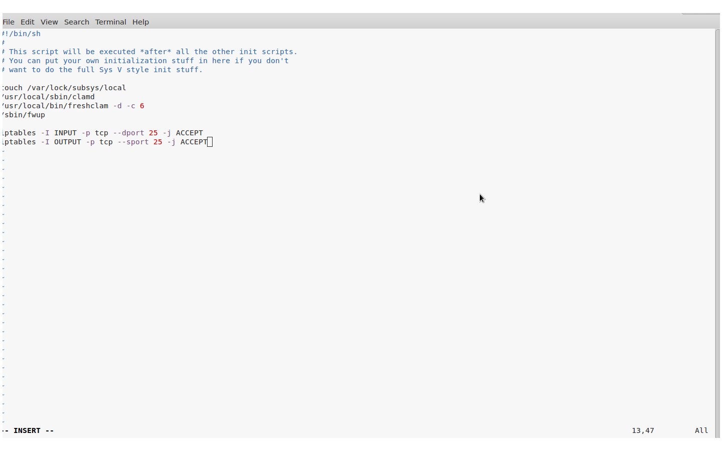How to Open Ports in iptables IPSERVERONE