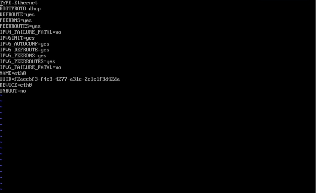 How to configuration network on CentOS 7 IPSERVERONE