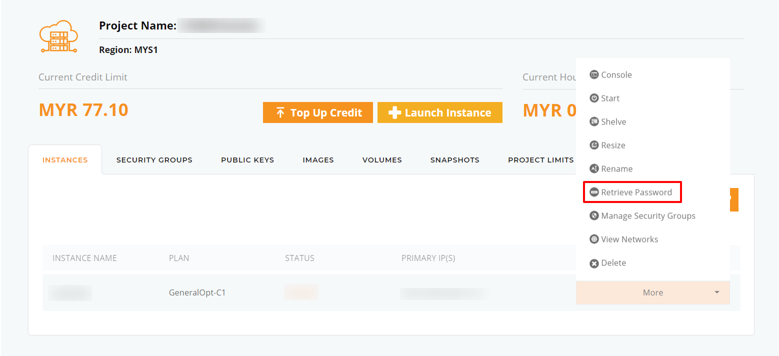 How to Retrieve the Windows Administrator Password IPSERVERONE