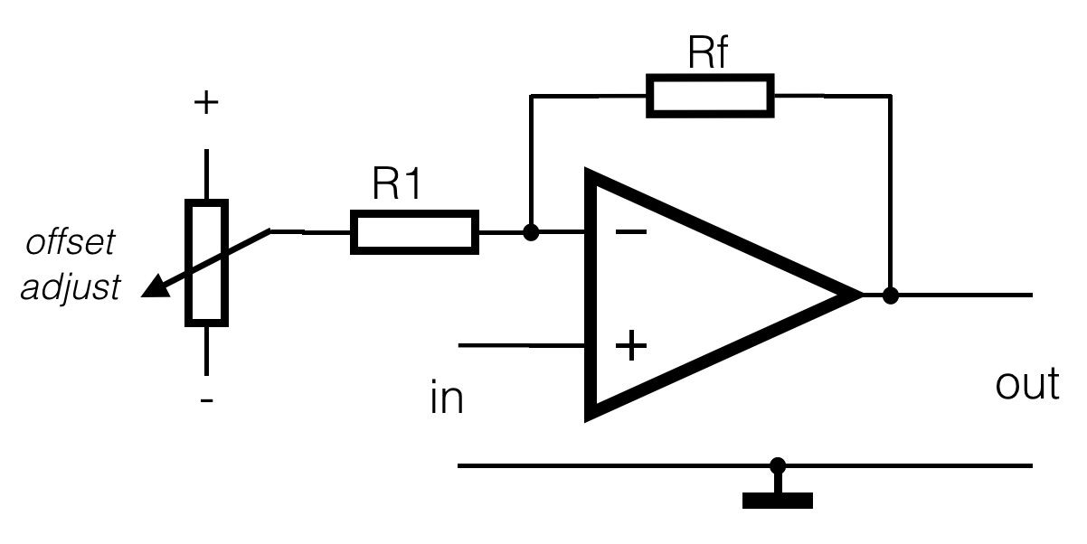 Op amp offset design retersale