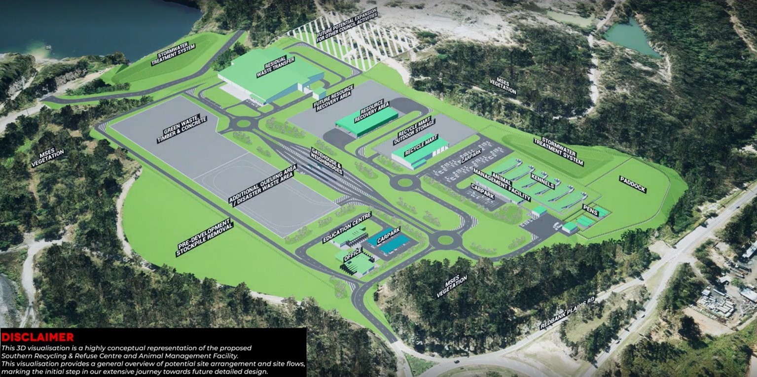 First look at new resource recovery centre and animal management