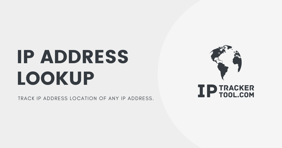 IP Address Lookup Tool Find IP Address Location In Detail