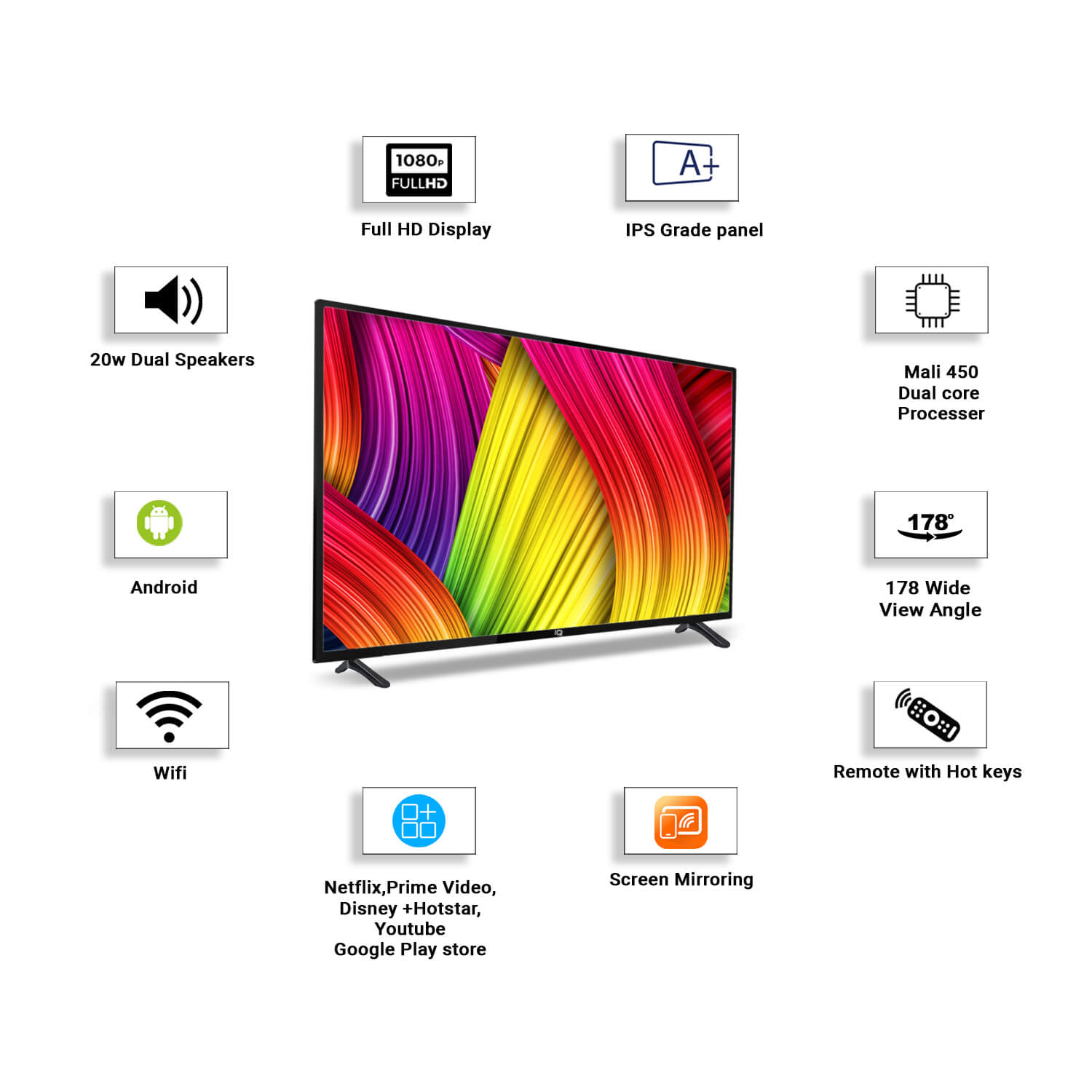 IQ Smart LED TV Manufacturers IQ Electronics