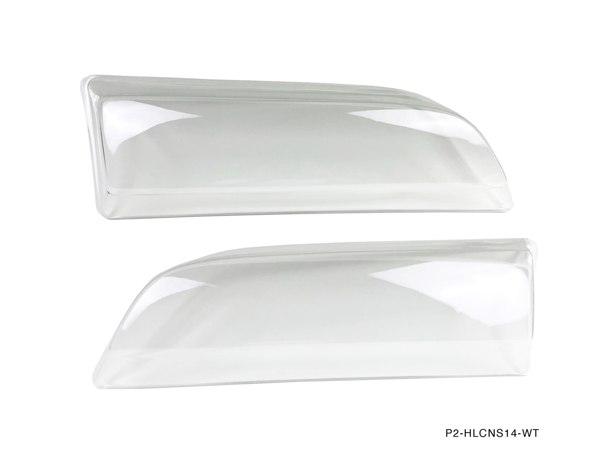 P2M NISSAN S14 ZENKI 199596 CLEAR HEADLIGHT COVERS » iRace Auto Moto