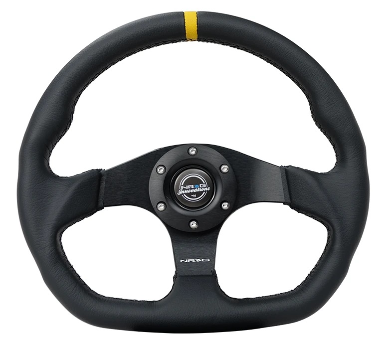 NRG Reinforced Steering Wheel 350mm Sport Steering Wheel (3" Deep