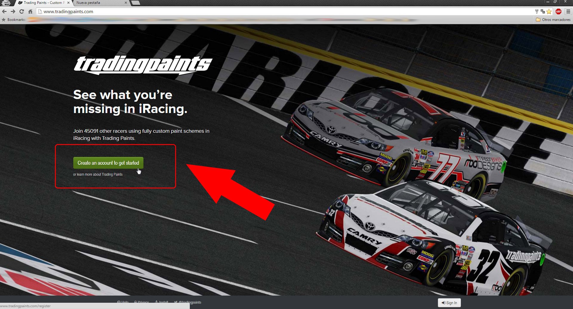 Trading Paints Cómo pintar tu coche en iRacing