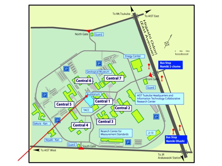 Aist Tsukuba Japan Map The Irago Conference 2014