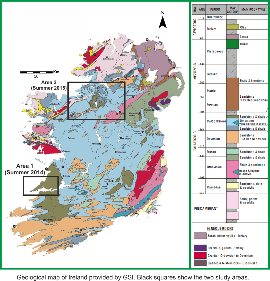 Bedrock Geological Survey of Ireland