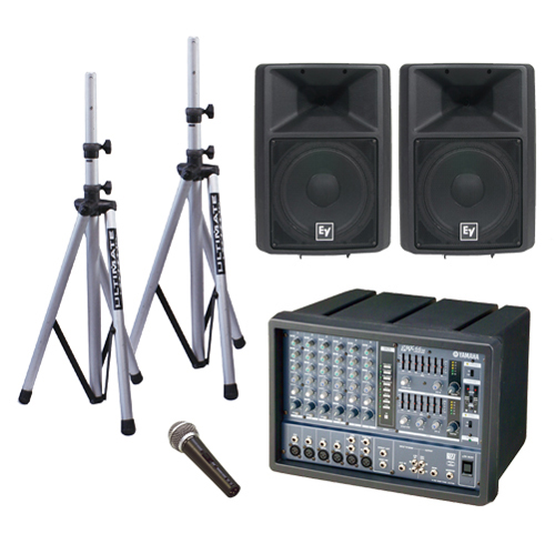 簡易音響セット｜音響機器、プロジェクター、モニター、スクリーンのレンタルならアイレスへ