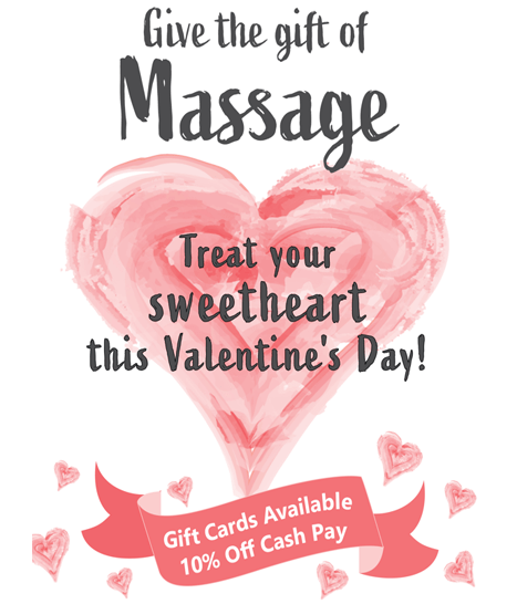 Give your loved ones the gift of massage this Valentine's Day! | IRG