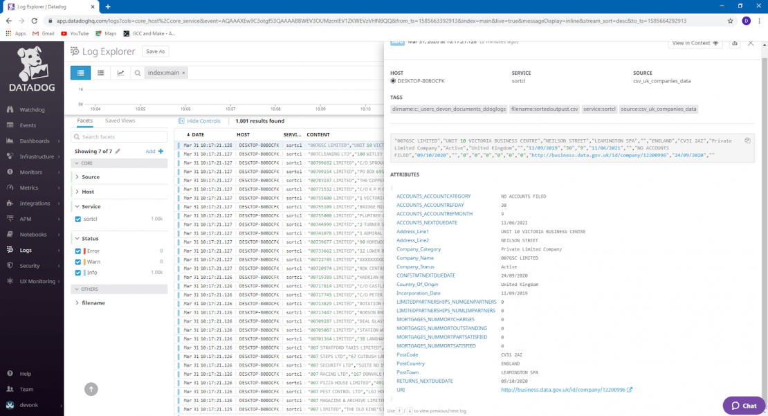 Feeding Datadog with Voracity Part 2 Data Preparation & Transmission IRI