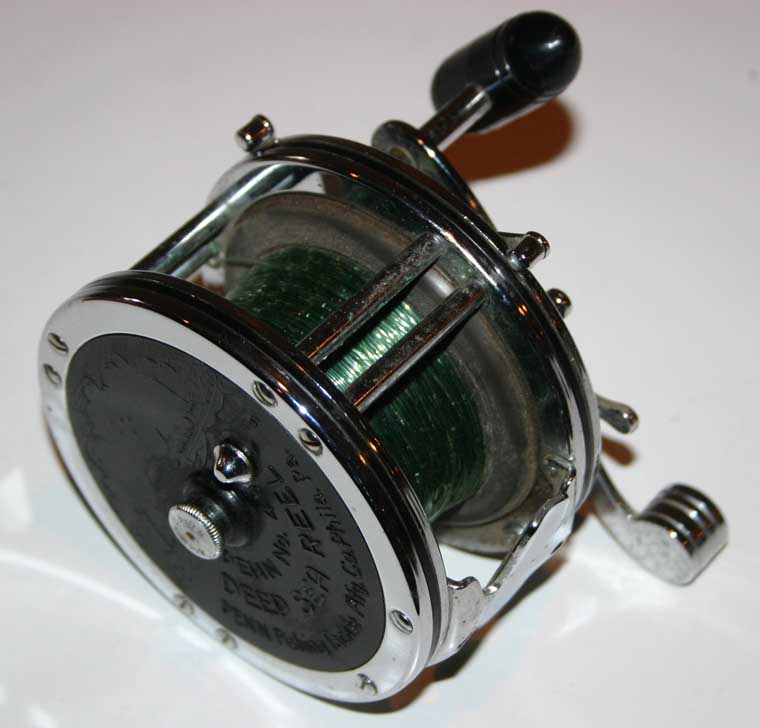 Vintage Penn USA no 49 Deep Sea Fishing Reel with Line eBay