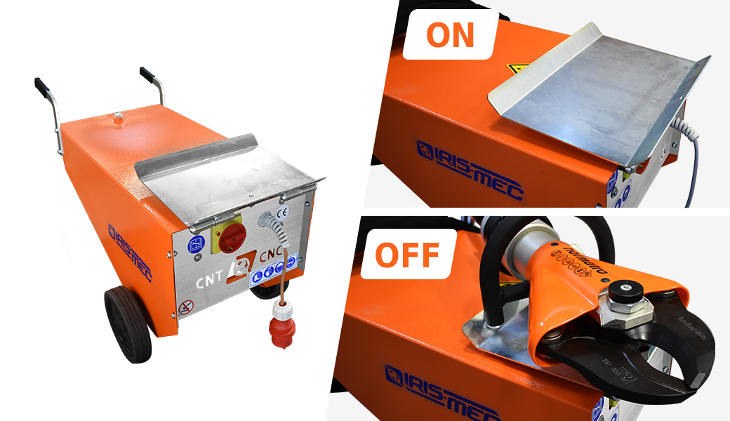 CNT Junction box for cutters Iris Mec