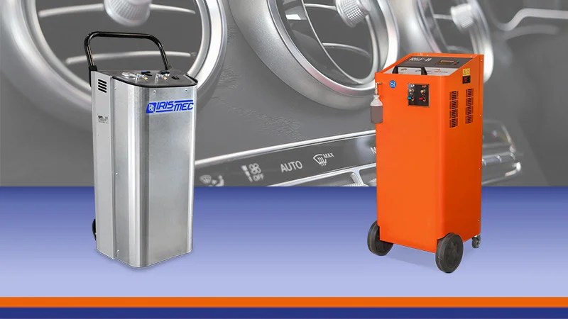 RGF & RBF Unité de récupération des gaz fréon Iris Mec