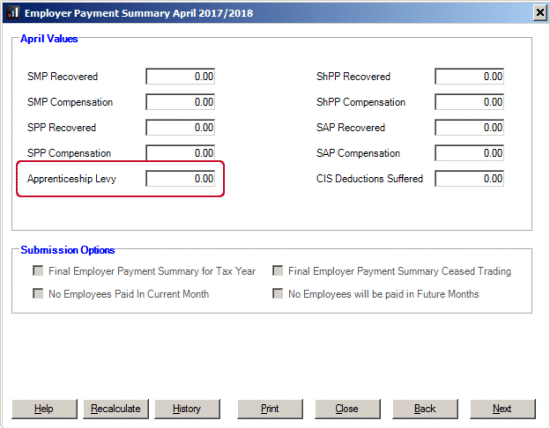 Splitting Apprenticeship Levy across multiple databases with the same