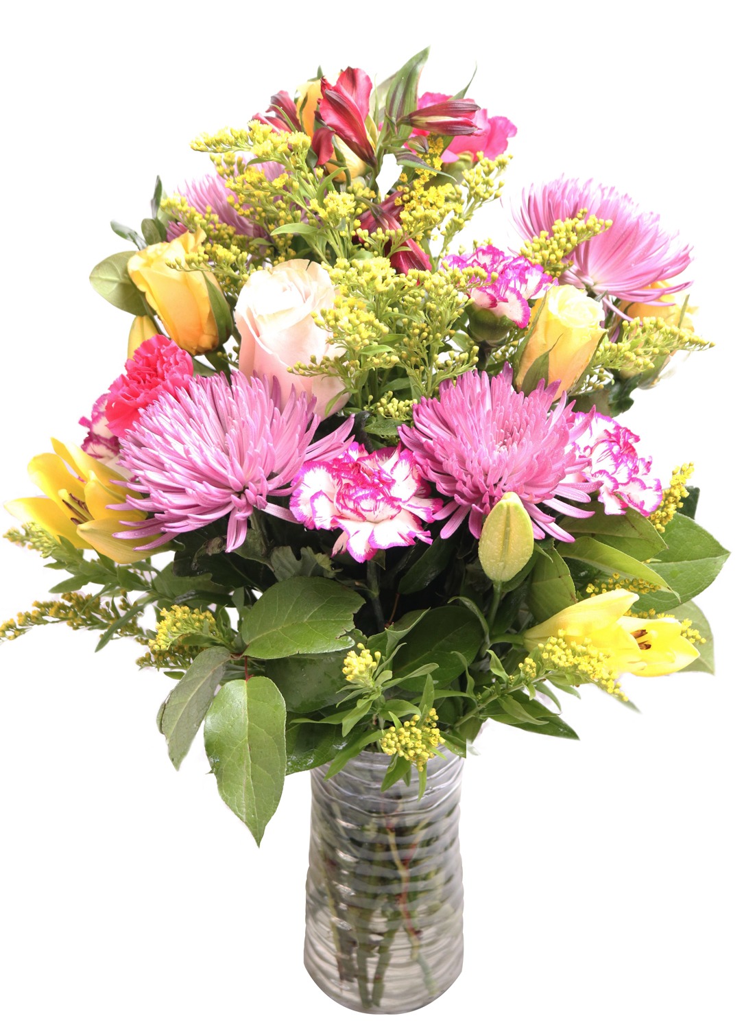 Spring bouguet Iris florist