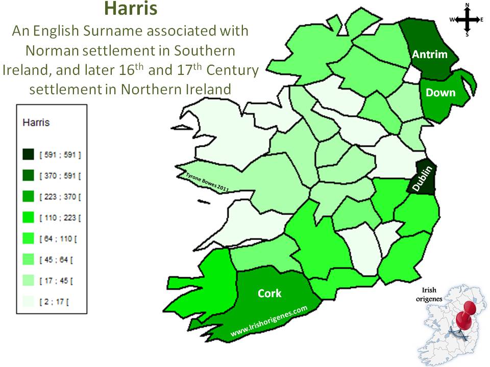 Harris Irish Origenes Use Family Tree DNA to Discover Your