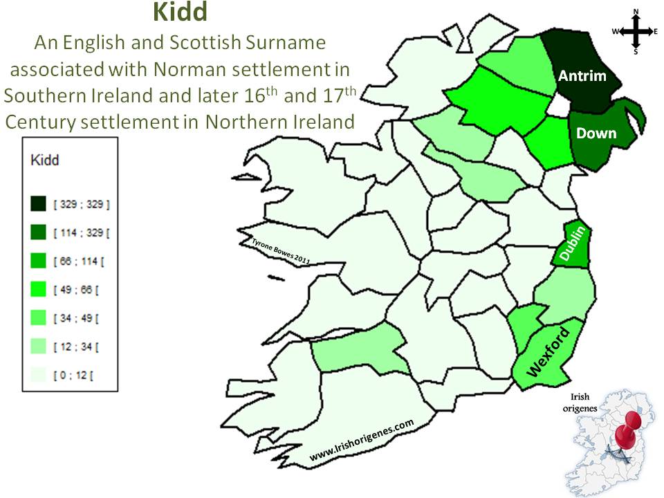 Kidd Irish Origenes Use your DNA to rediscover your Irish origin