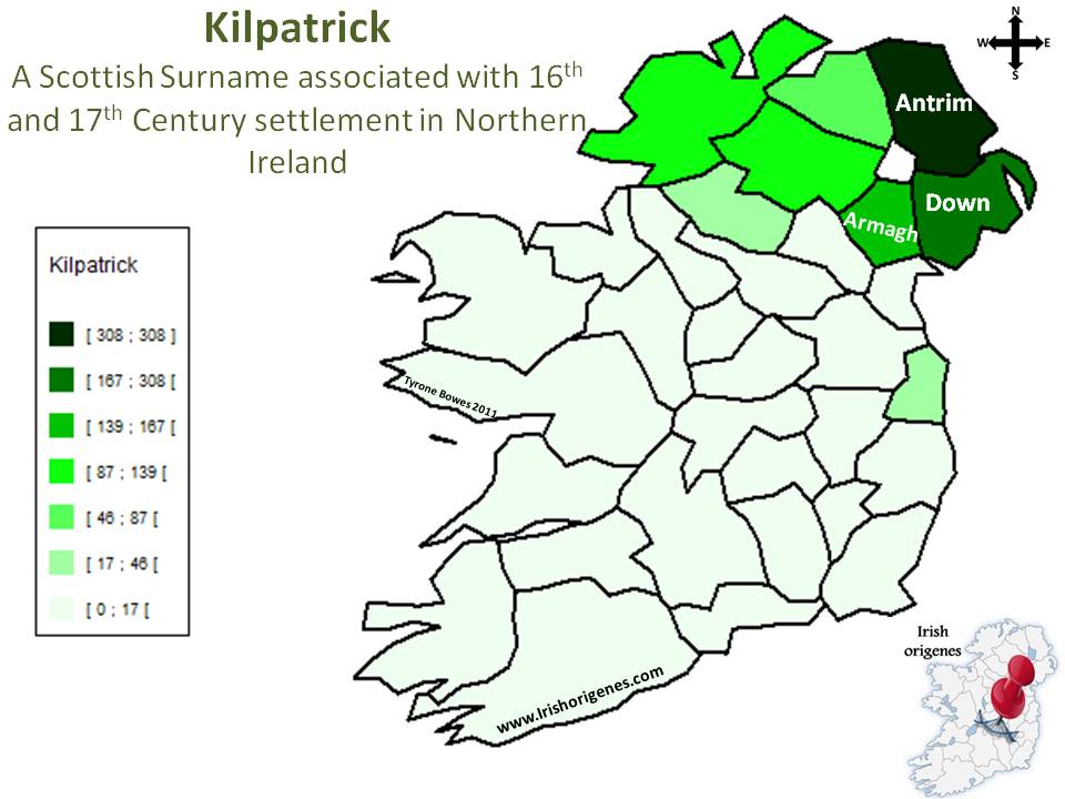 Kilpatrick Irish Origenes Use your DNA to rediscover your Irish origin