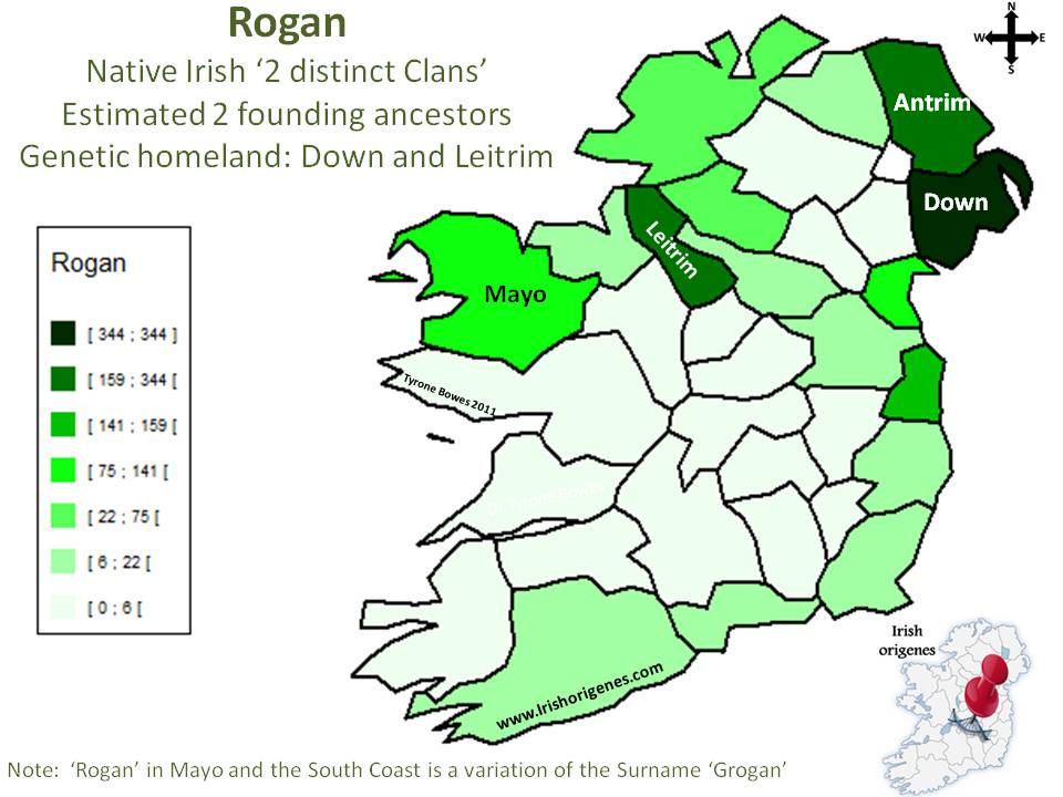 Rogan Irish Origenes Use your DNA to rediscover your