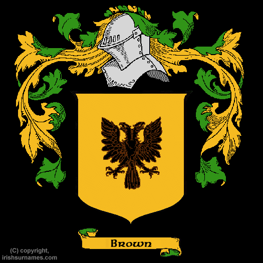 Brown coat of arms and Brown family history
