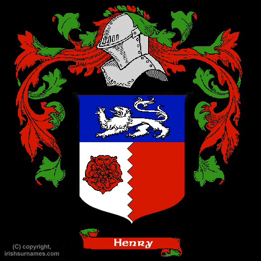 Henry coat of arms and Henry family history