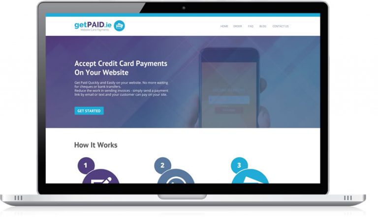 Web Design Ireland getPAID.ie Accept Credit Card Payments on Your