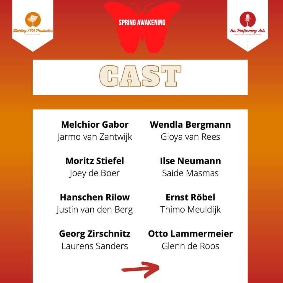 2023 spring awakening Spring Awakening de Musical Iris Performing Arts