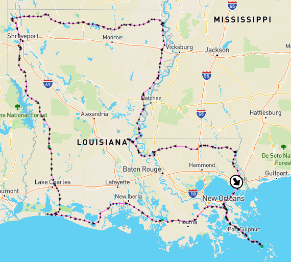 Ride Around Louisiana