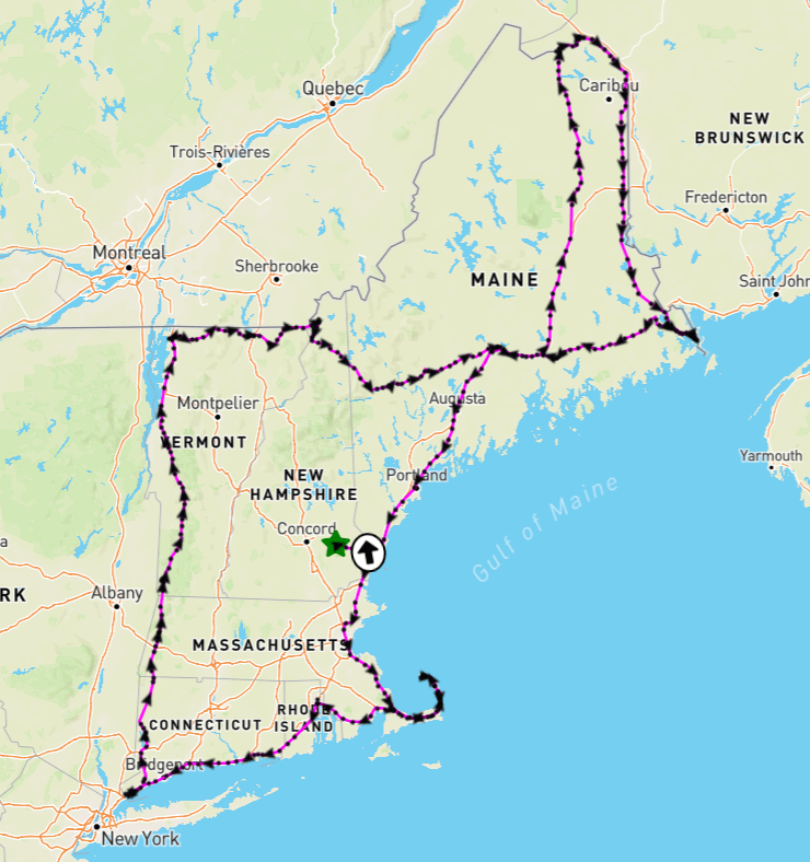 Ride Around New England