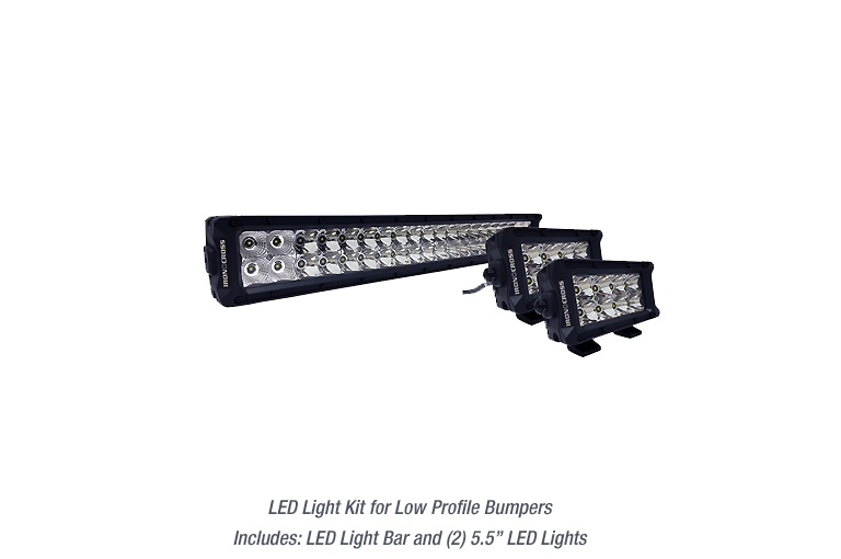 American made Low Profile LED Light Kits from Iron Cross Automotive.