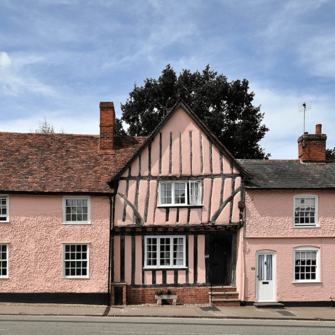 The History of Suffolk Pink Houses Ironglaze