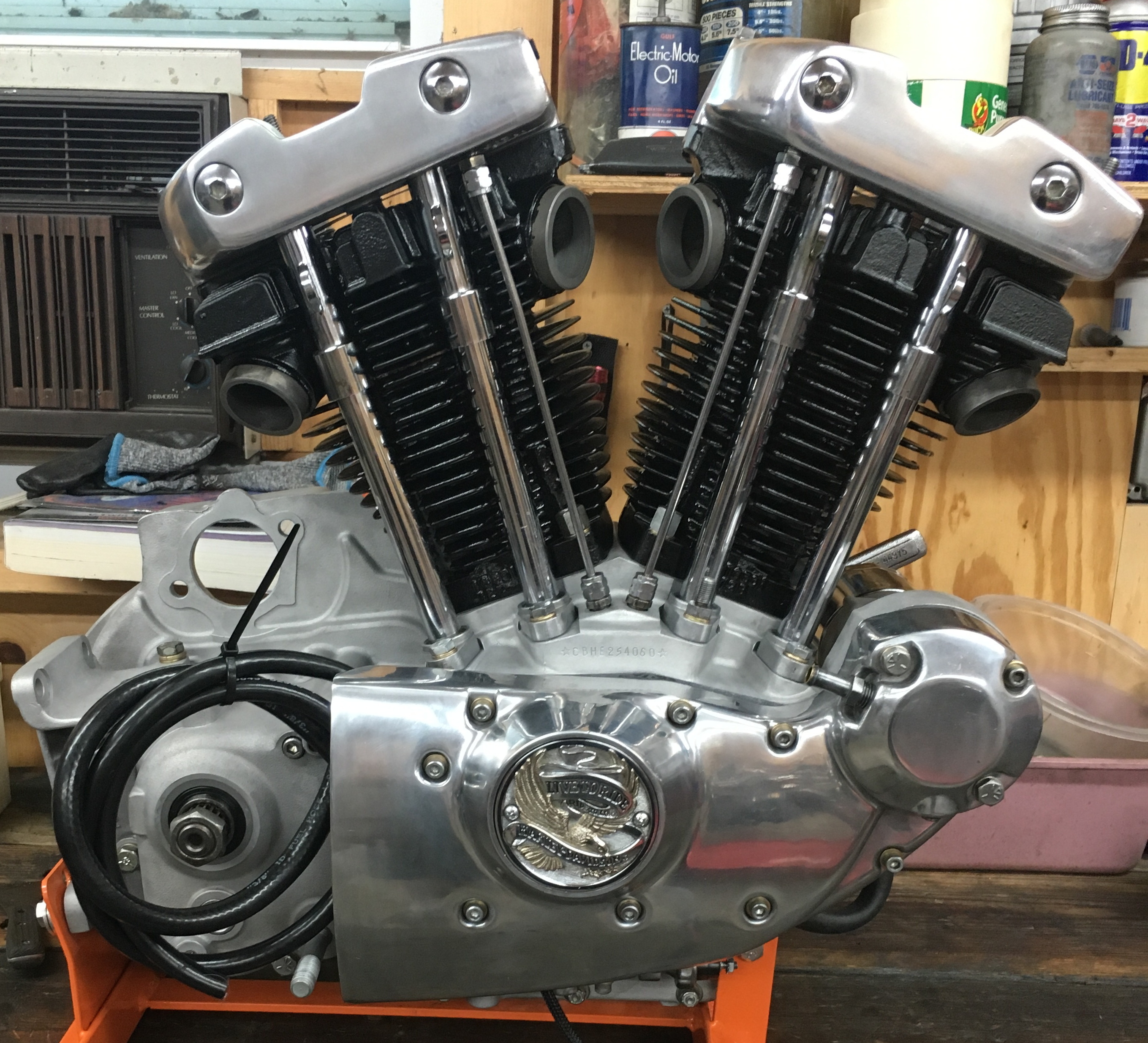 Harley Ironhead Engine
