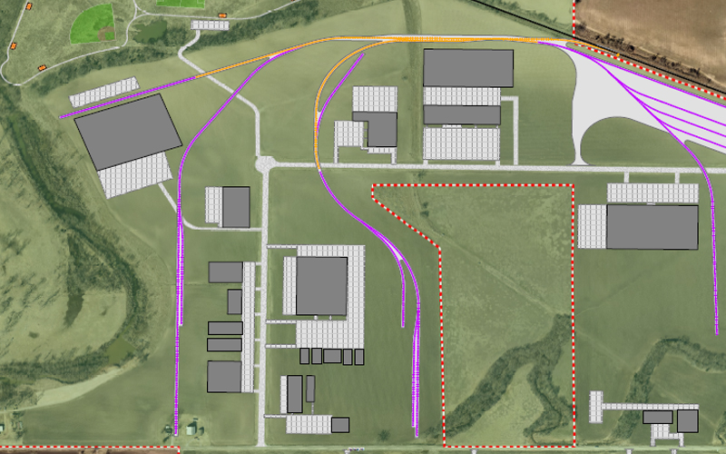 Industrial Park Site Plan